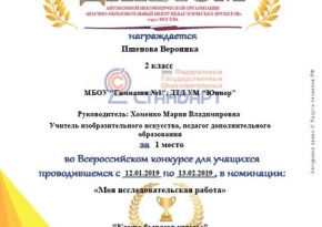 Победитель Всероссийского конкурса